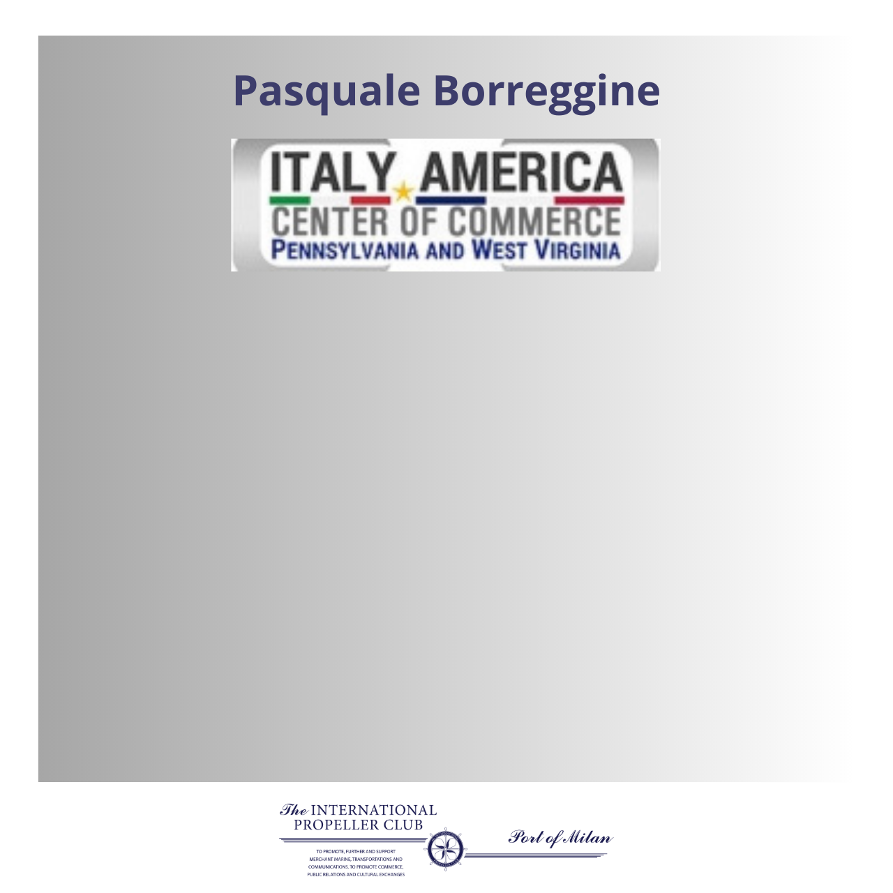 Borreggine Pasquale